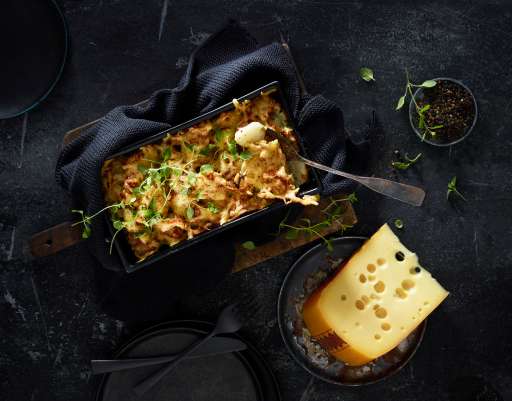 Cremige Pasta mit Jarlsberg® und Flusskrebsen - Germany