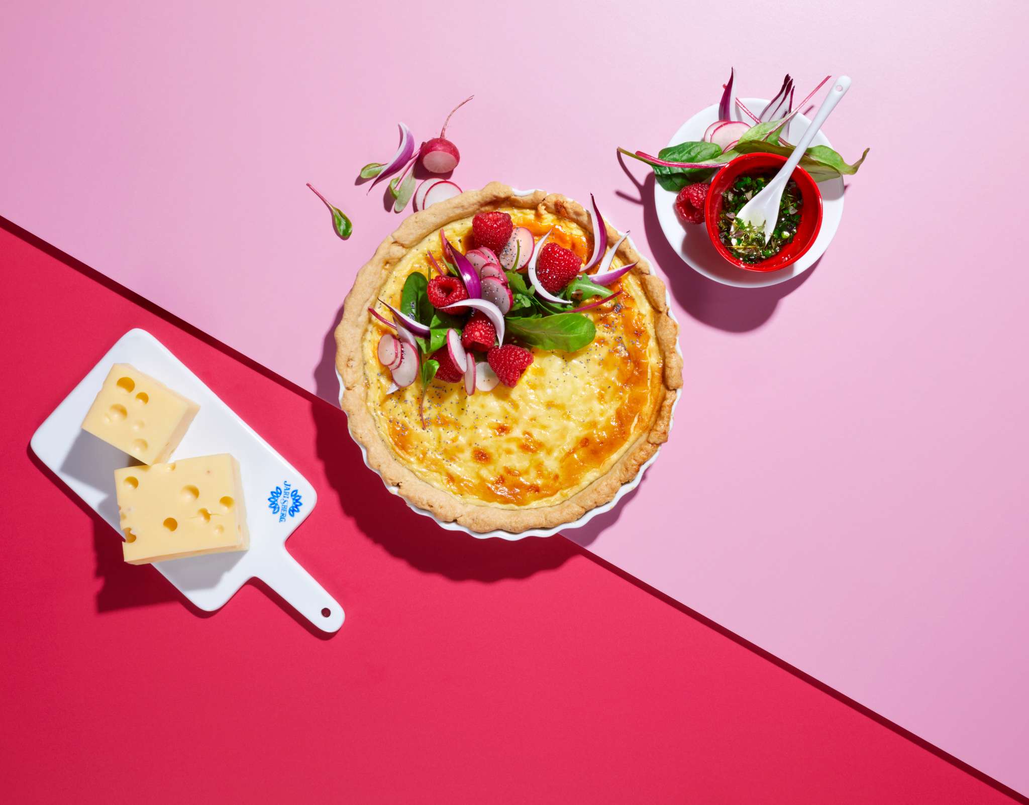 Blätterteigstrudel mit Jarlsberg® - Germany