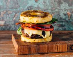 Melted Maui Madness Burger