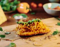 Fish and chips au Jarlsberg®