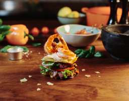 Surf 'n' turf au Jarlsberg®