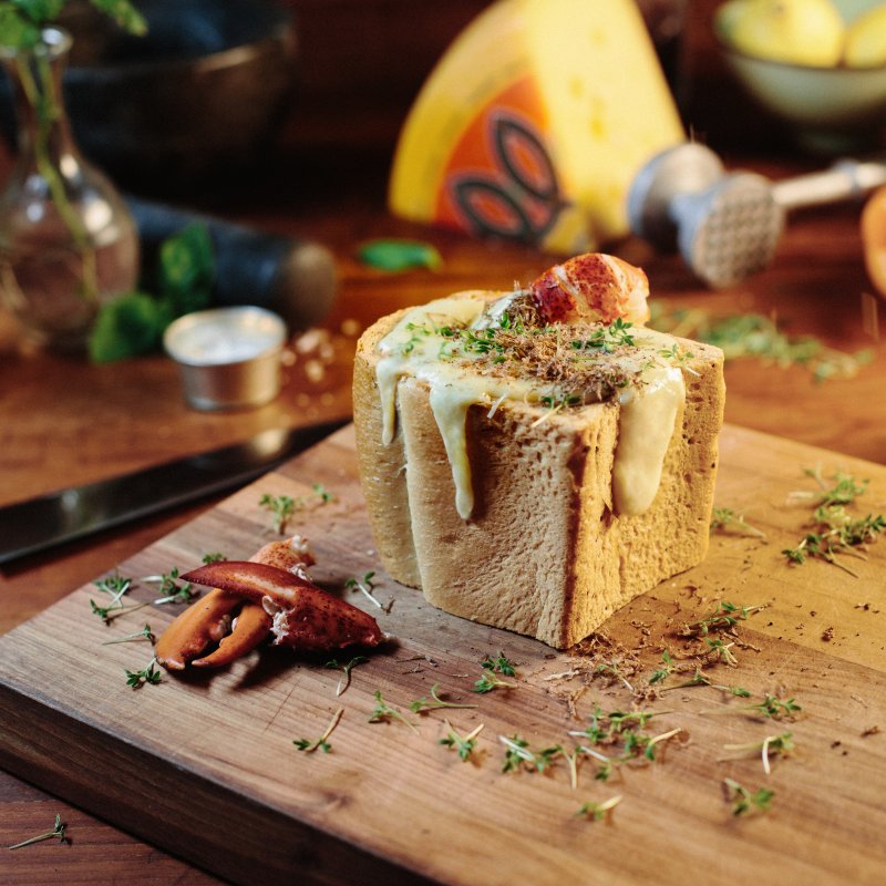 Cheese fondue with Jarlsberg® - Jarlsberg