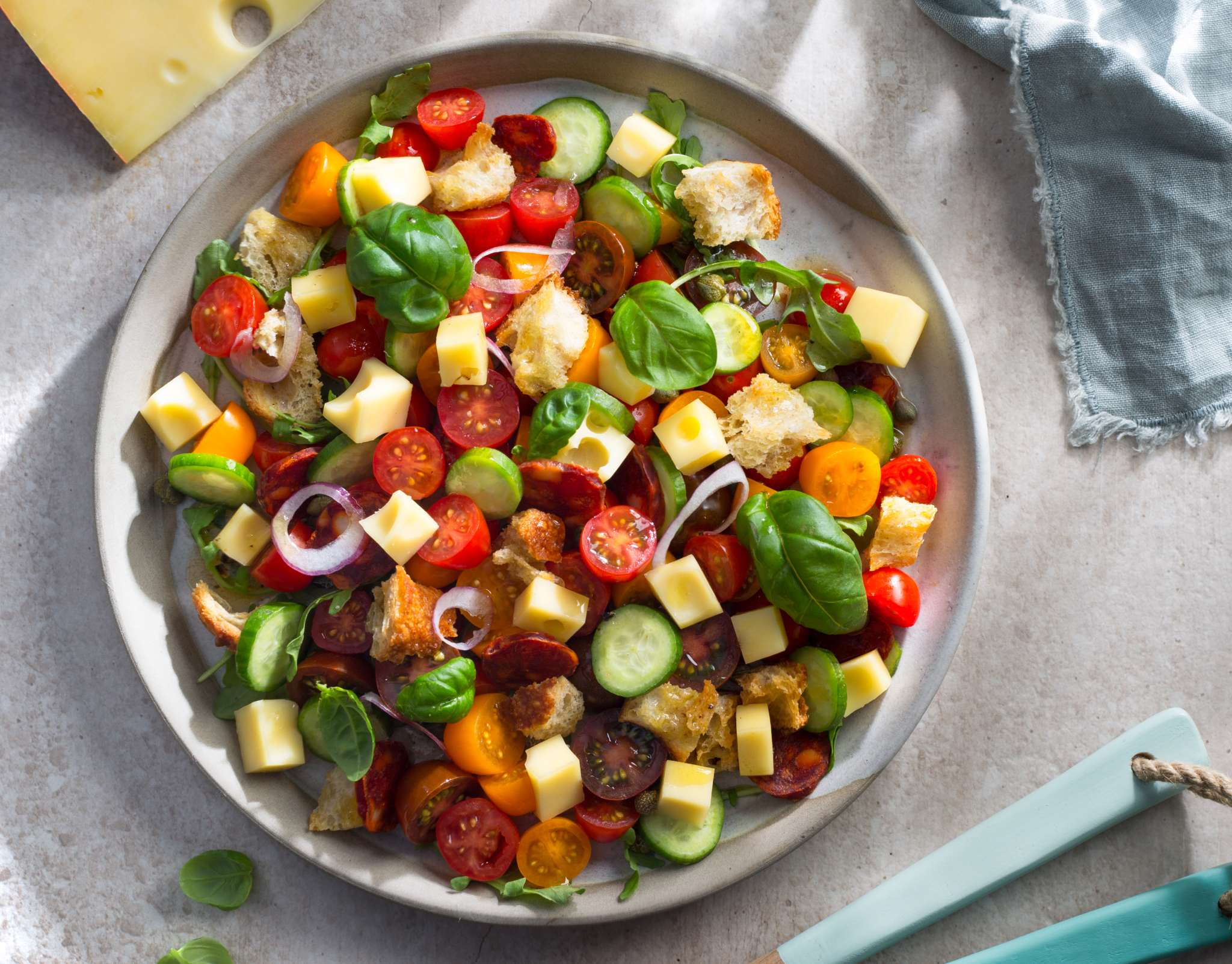 Cheese fondue with Jarlsberg® Jarlsberg