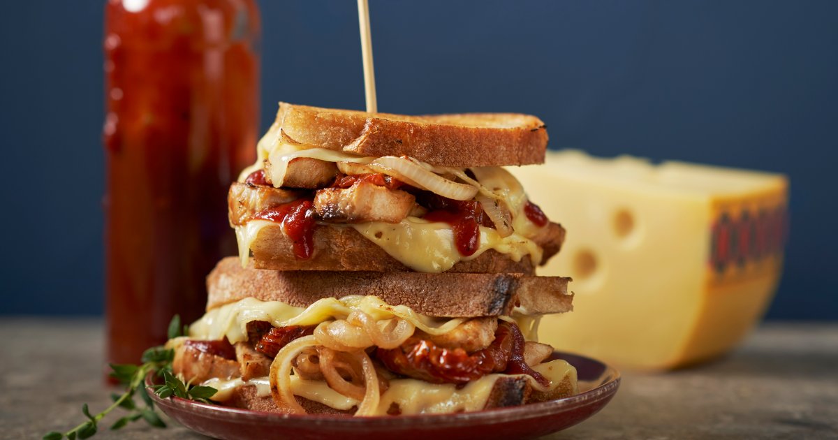 How to make a gourmet grilled cheese sandwich - Jarlsberg