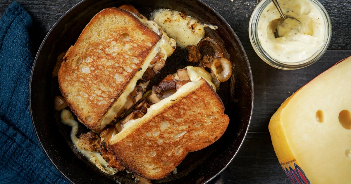 The best cheese for grilled cheese sandwiches - Jarlsberg