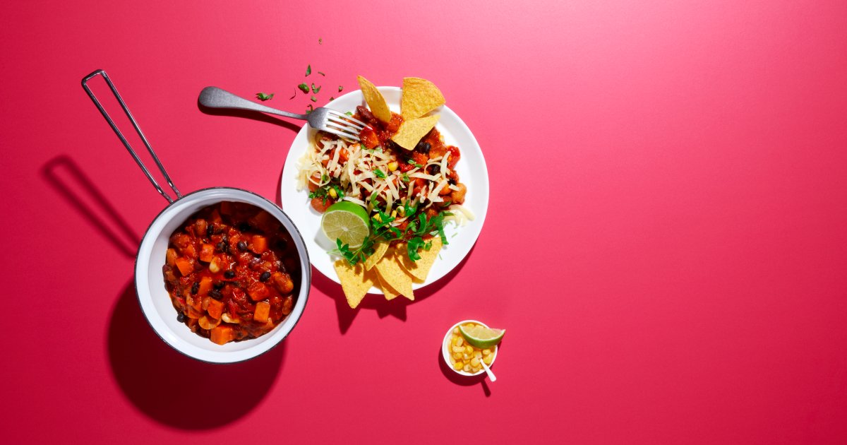 Chili sin Carne with Jarlsberg® - Jarlsberg