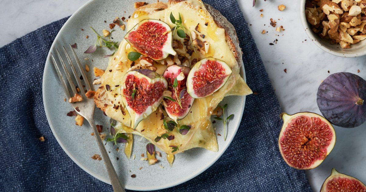 The Creamy Cheesy Fig Toastie with Jarlsberg® - Jarlsberg