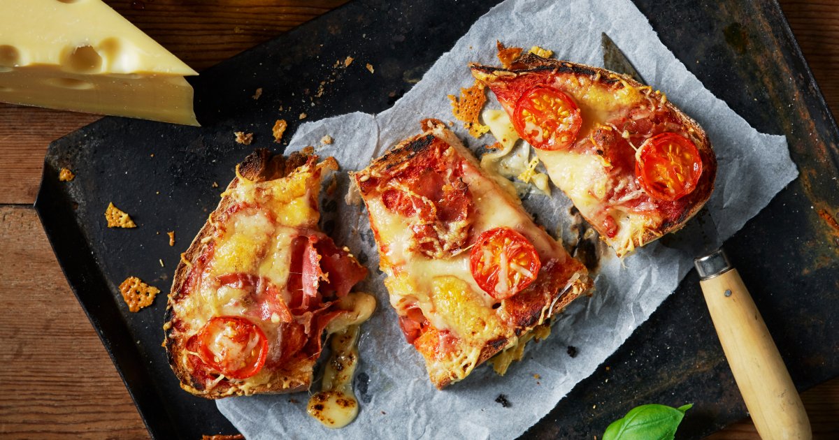 The Crispy Baked Pepperoni Toastie with Jarlsberg® - Jarlsberg