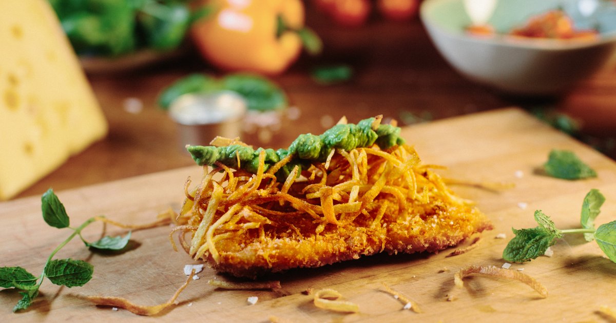 Fish and chips with Jarlsberg® - Jarlsberg