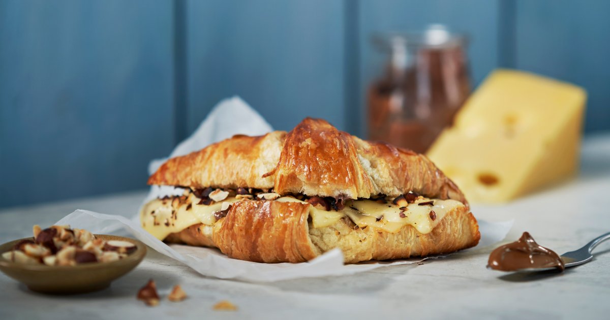 The Nutty Chocolate Croissant Melt with Jarlsberg® - Jarlsberg