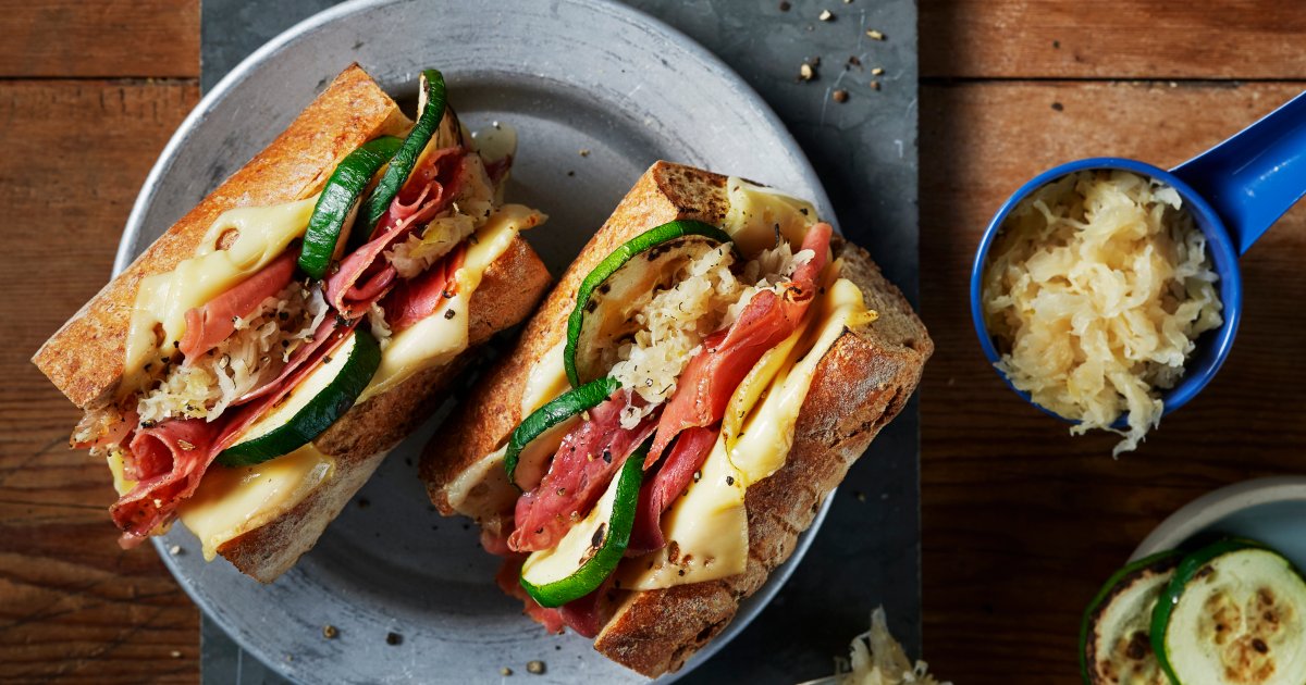 The Rich Layered Meat Toastie with Jarlsberg® - Jarlsberg