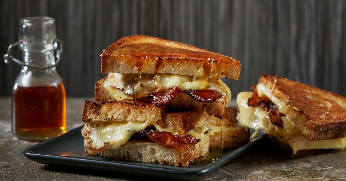 The Sweet n’ Salty Grilled Cheese with Jarlsberg® - Jarlsberg
