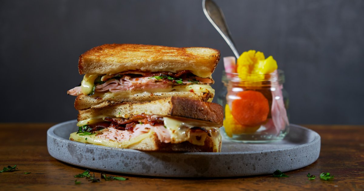 The Tasteful Turkey Dijon Toastie with Jarlsberg® - Jarlsberg